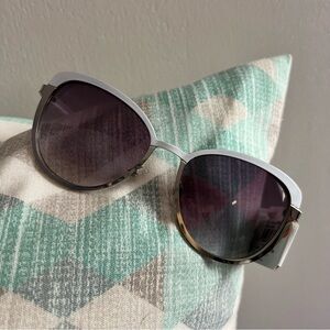 #48 Ophelia Roe Women’s Stylish Women's Sunglasses - Silver Frame